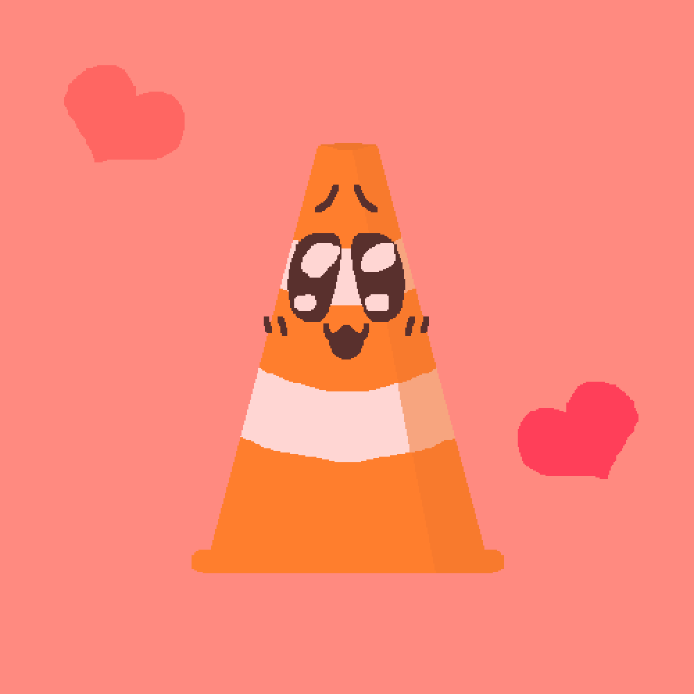 Traffic Cone Daily Art Challenge Pixilart