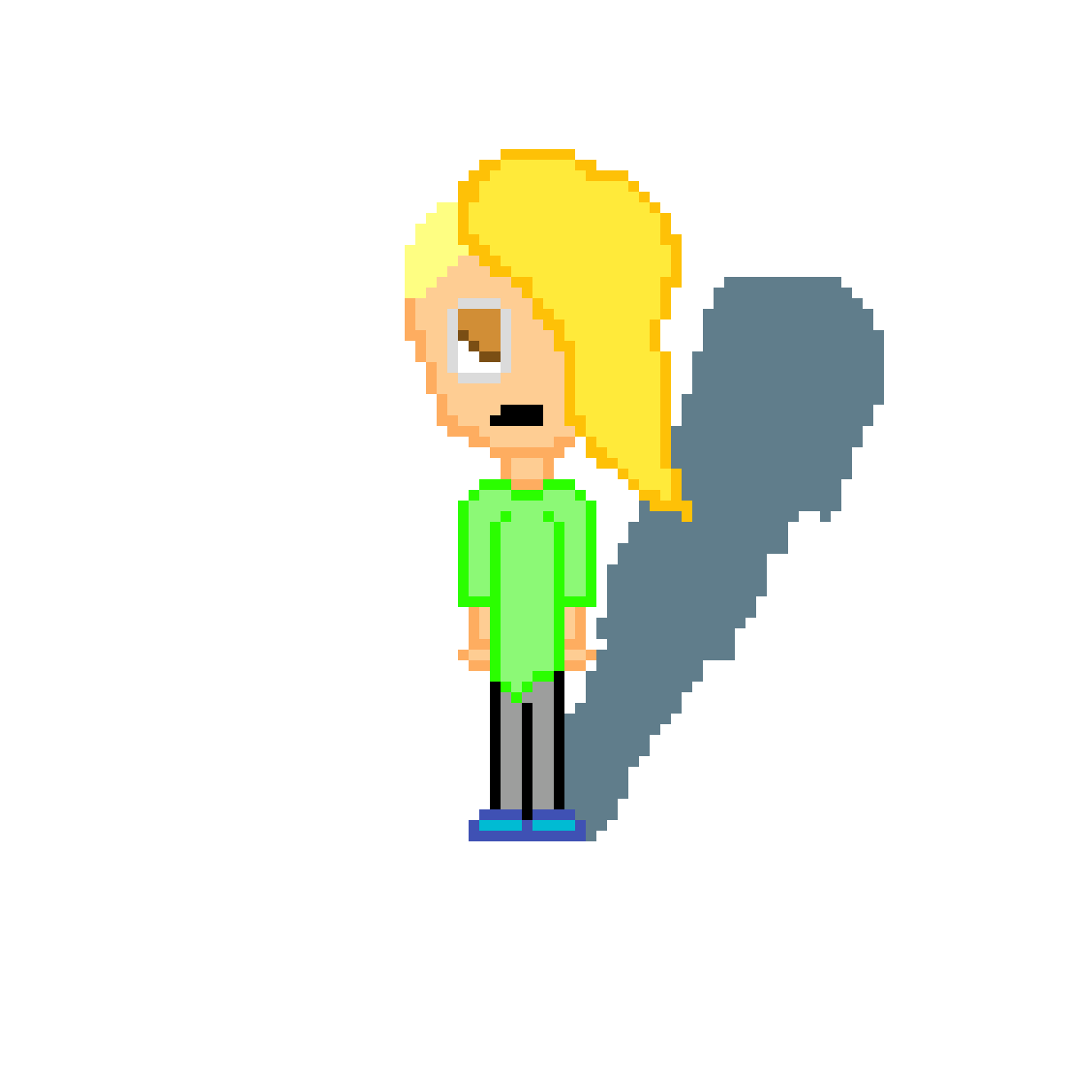 Pixilart Talking gif by Anonymous