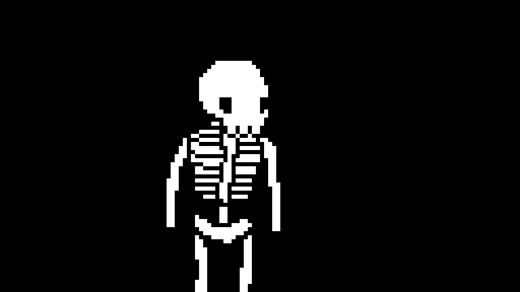 Pixilart Dancing skeleton (GIF) by RubyBirb