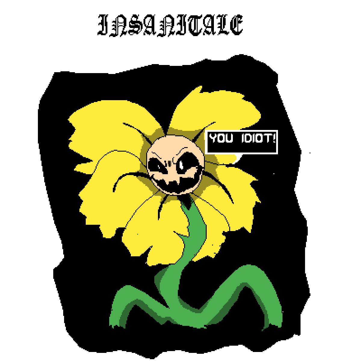 Pixilart My Undertale AU flowey by An0n