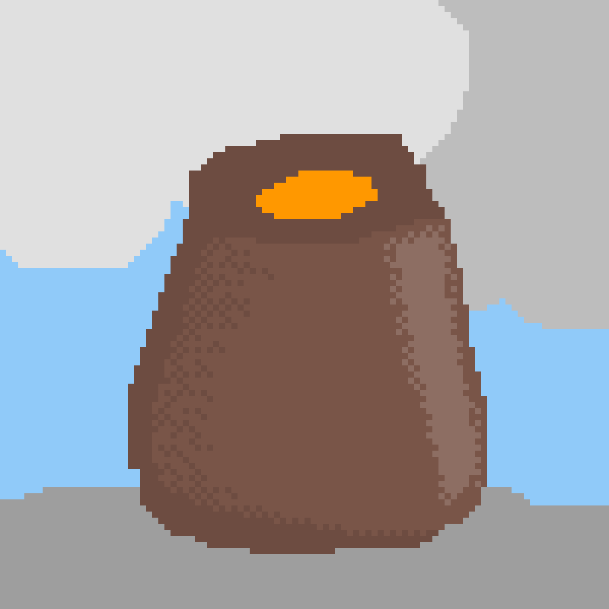 Pixilart Erupting Volcano GIF by MasterDucky