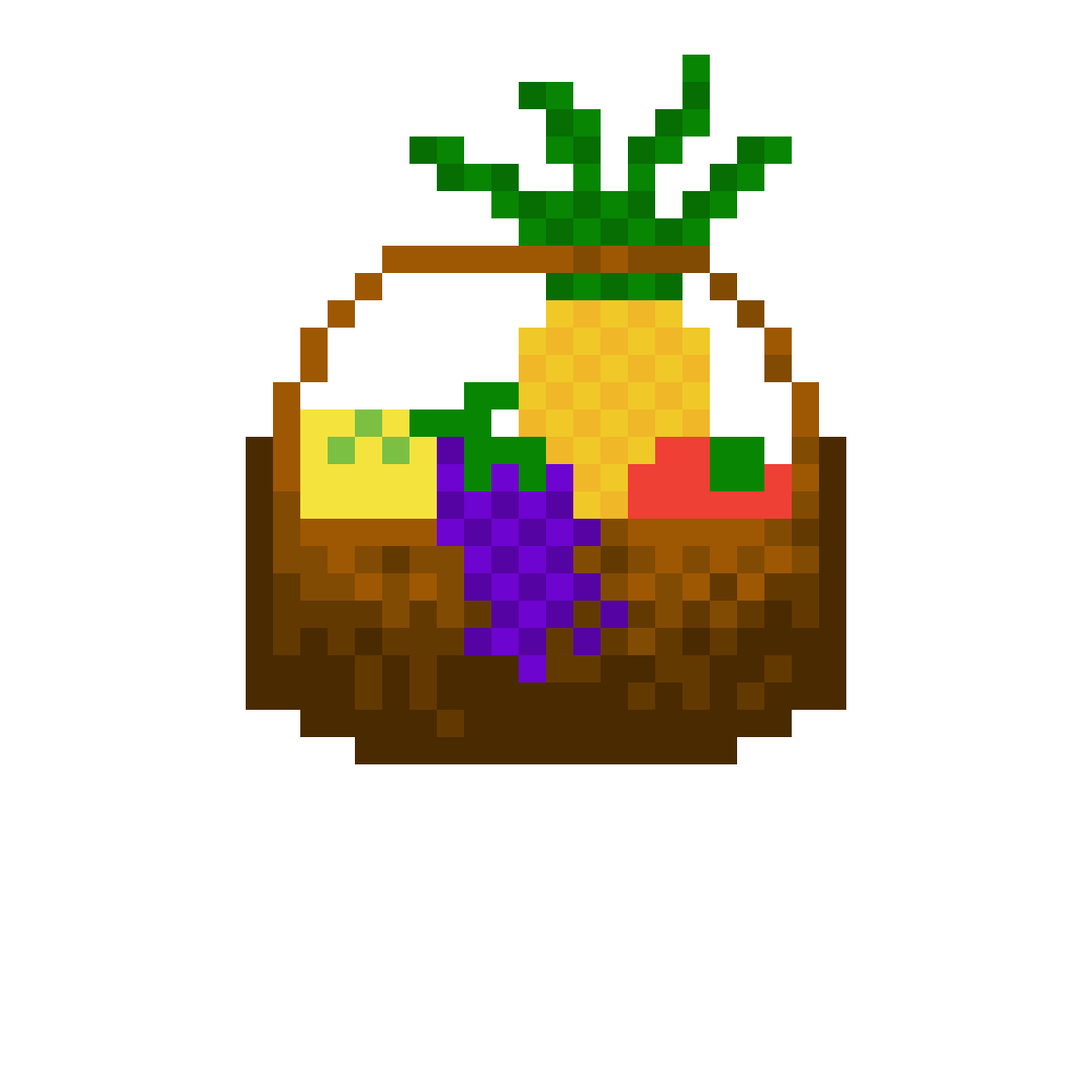Pixel Art Fruit Freiraum praxis