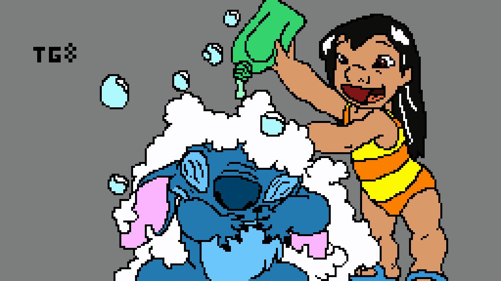 Pixilart LILO AND STITCH GIF .. by TumblrGurl8
