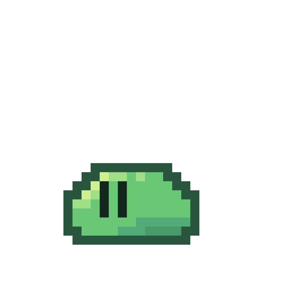Pixilart 32 bit slime by PoyoBoyo