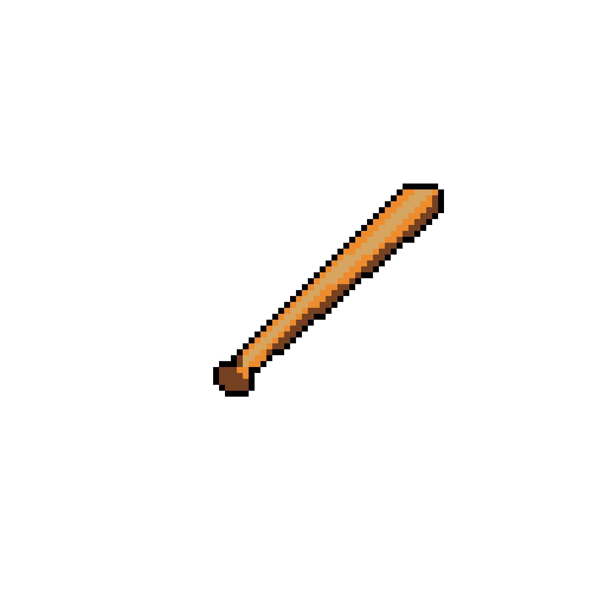 Pixilart Baseball Bat by Anonymous