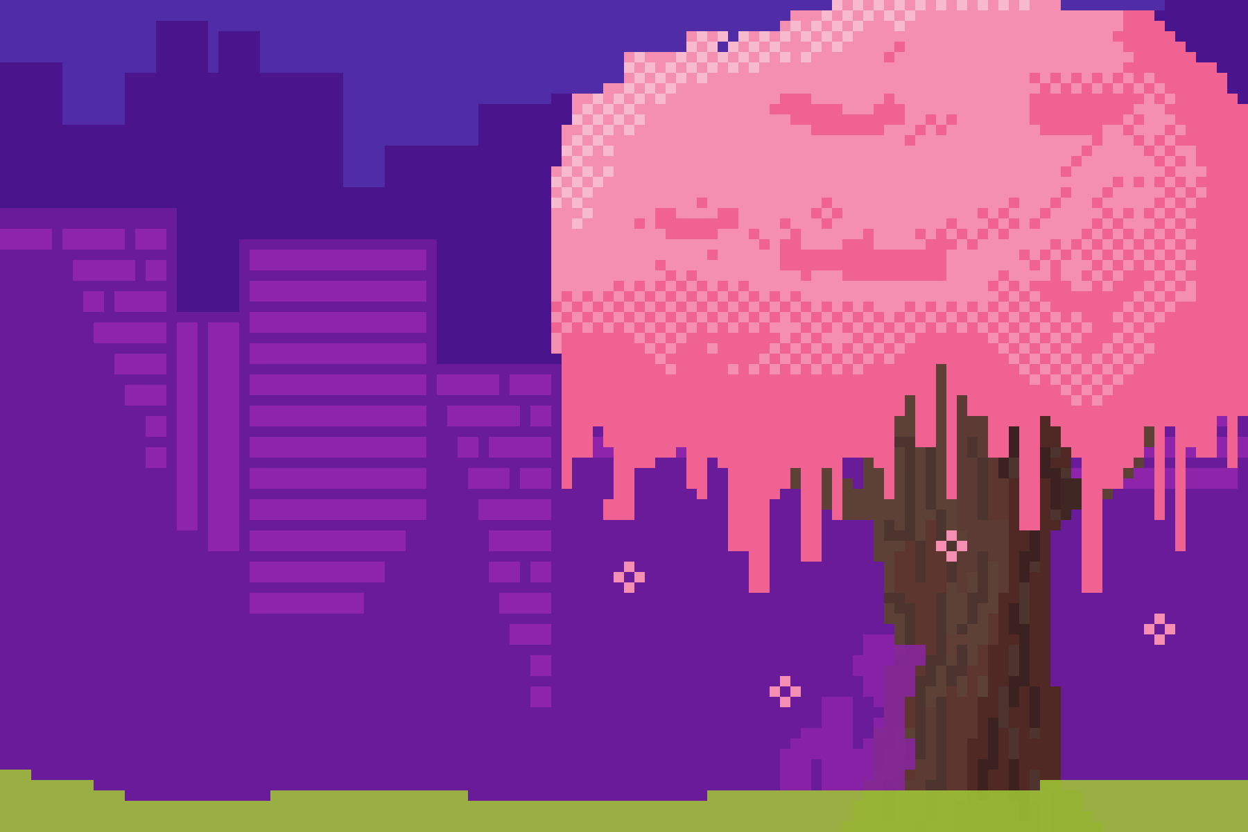 Pixilart Cherry Blossom by TheMrNugget