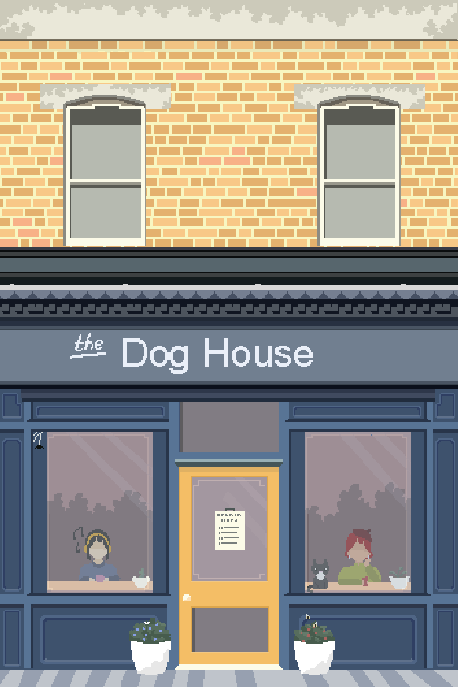 Pixilart The Dog House by Riverb