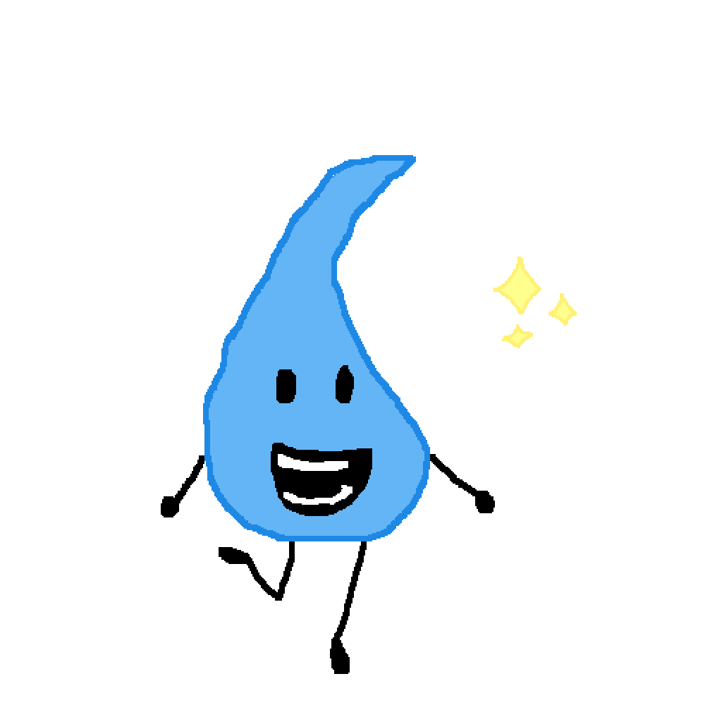 Editing BFDI teardrop Free online pixel art drawing tool Pixilart