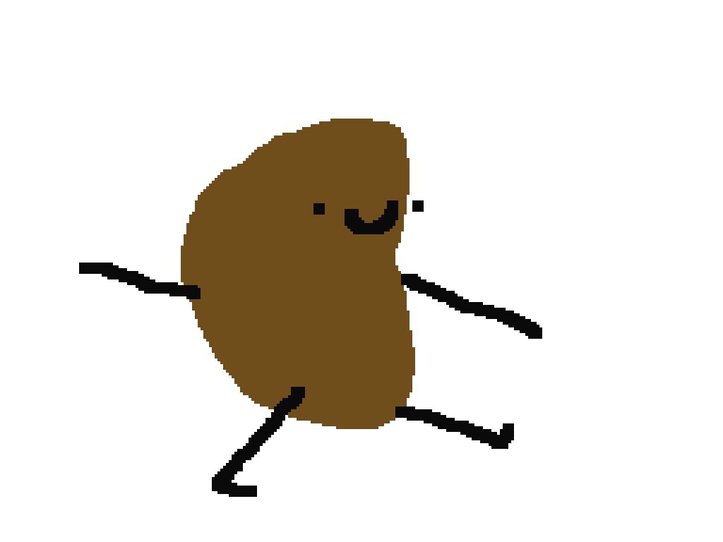 Pixilart Dancing Potato? by snailz