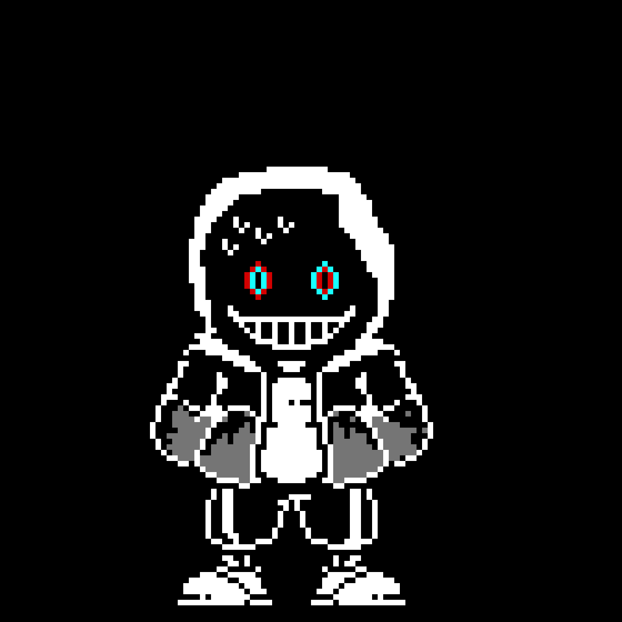 Pixilart dustdust sans idle by dustxJOSIAH
