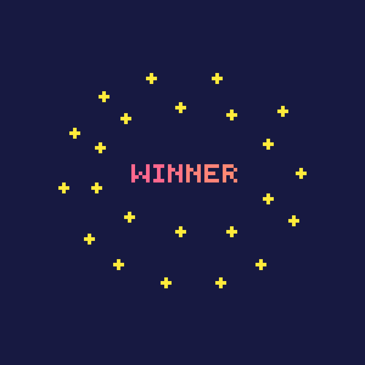 Pixilart Winner gif by andrebia98
