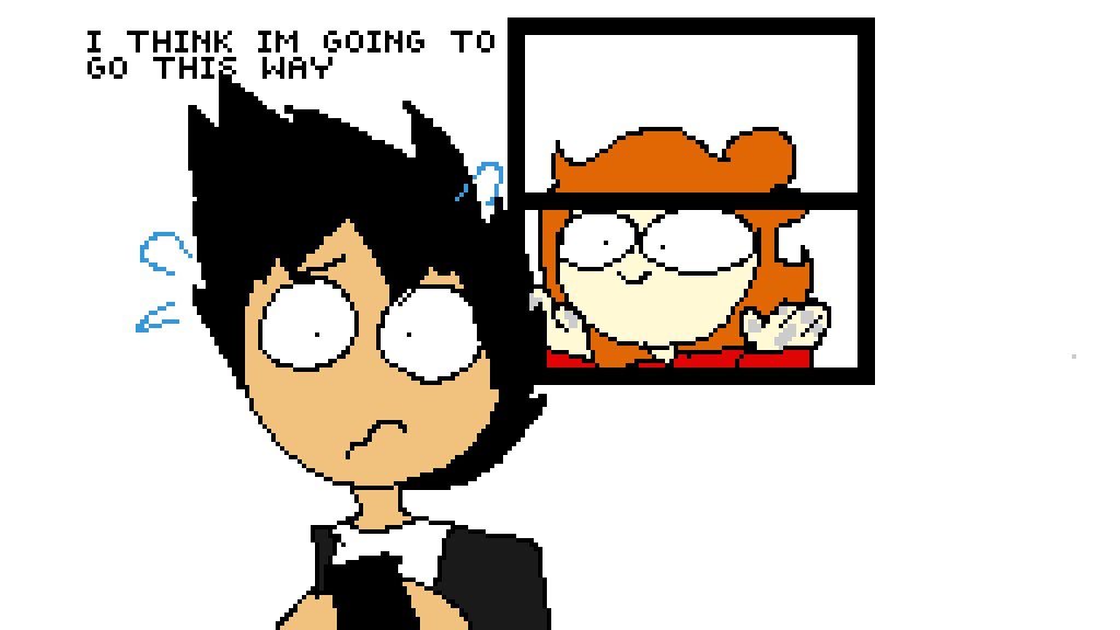 Pixilart I feel like im being watched by Rusty1254