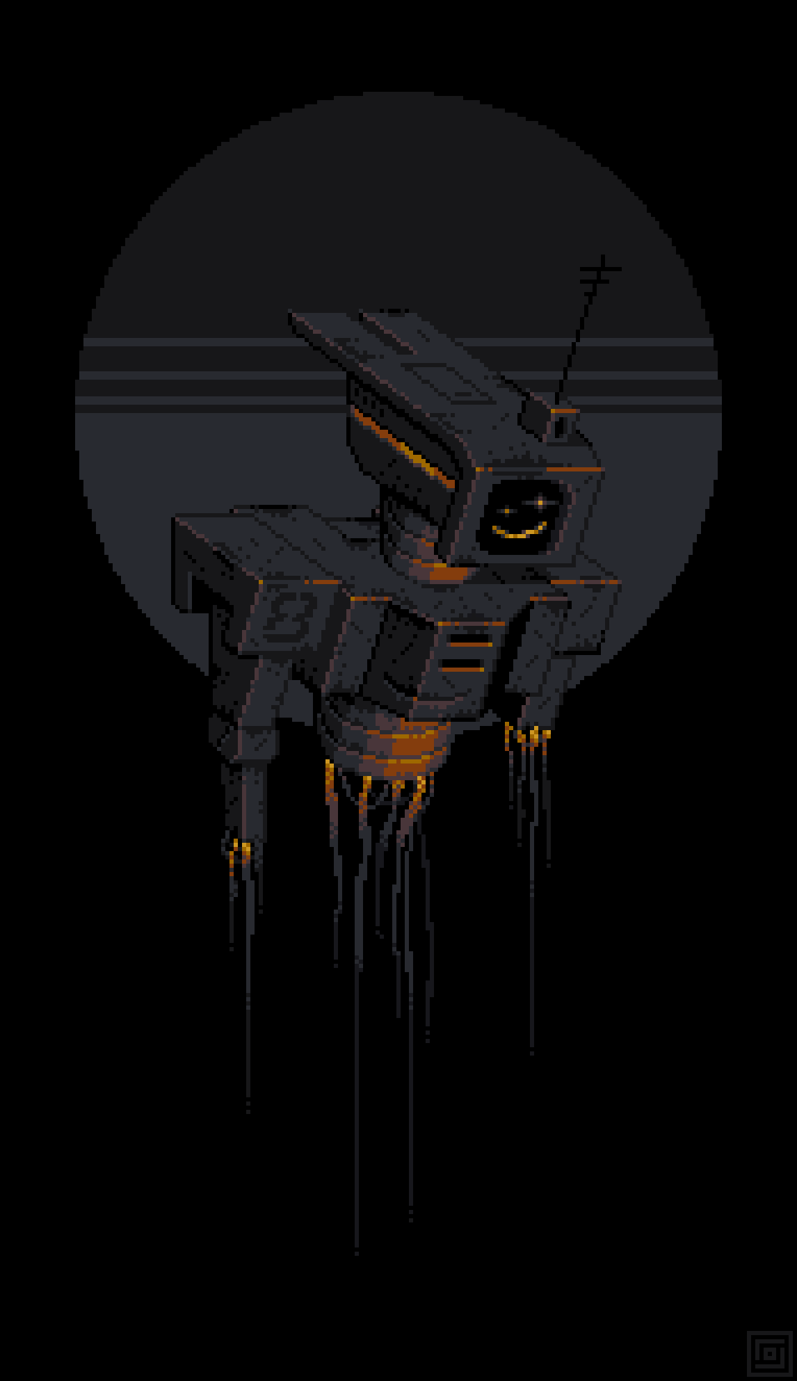 Pixilart Copper Golem by ReDudeMan