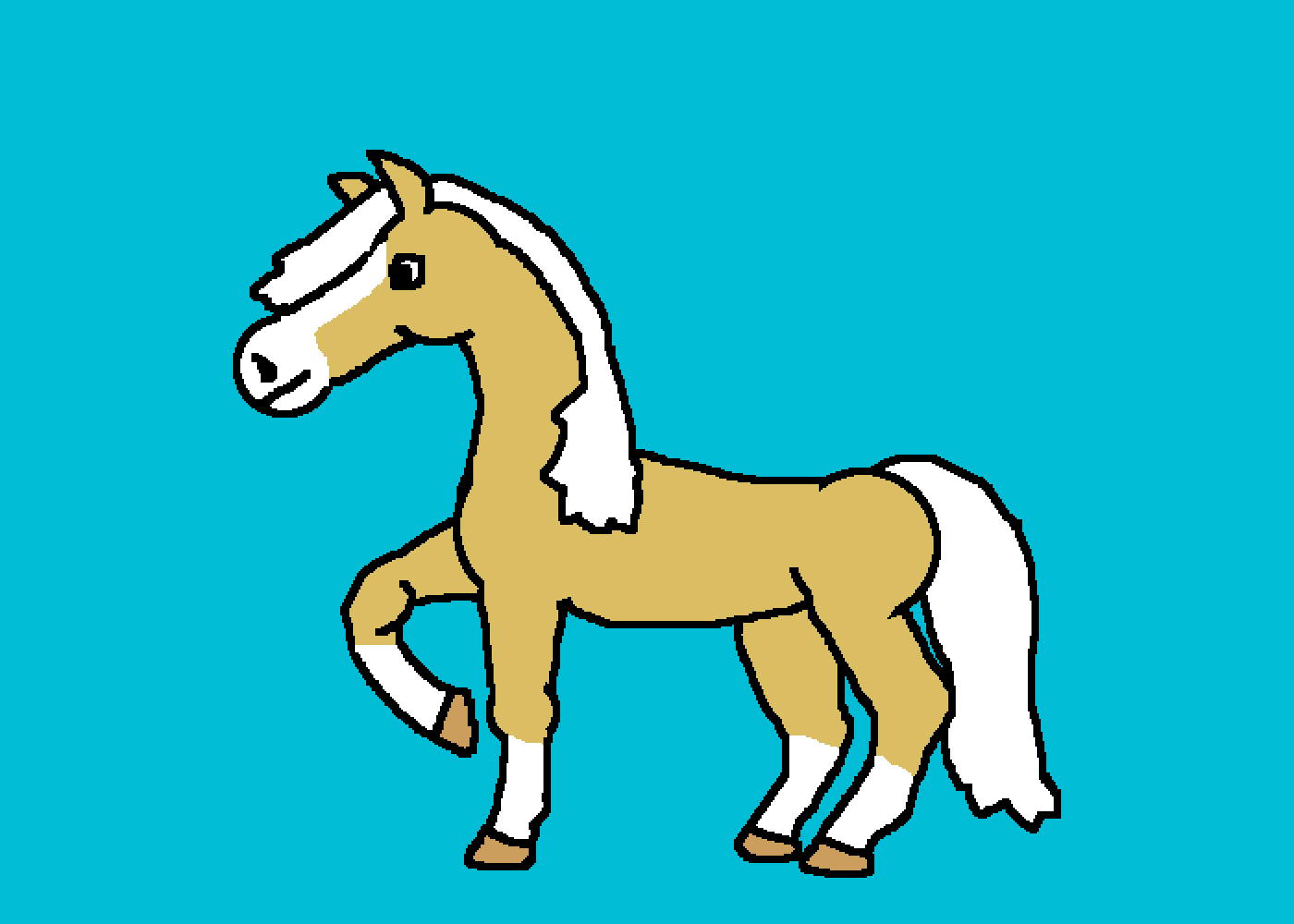 Horse Walk Cycle Gif