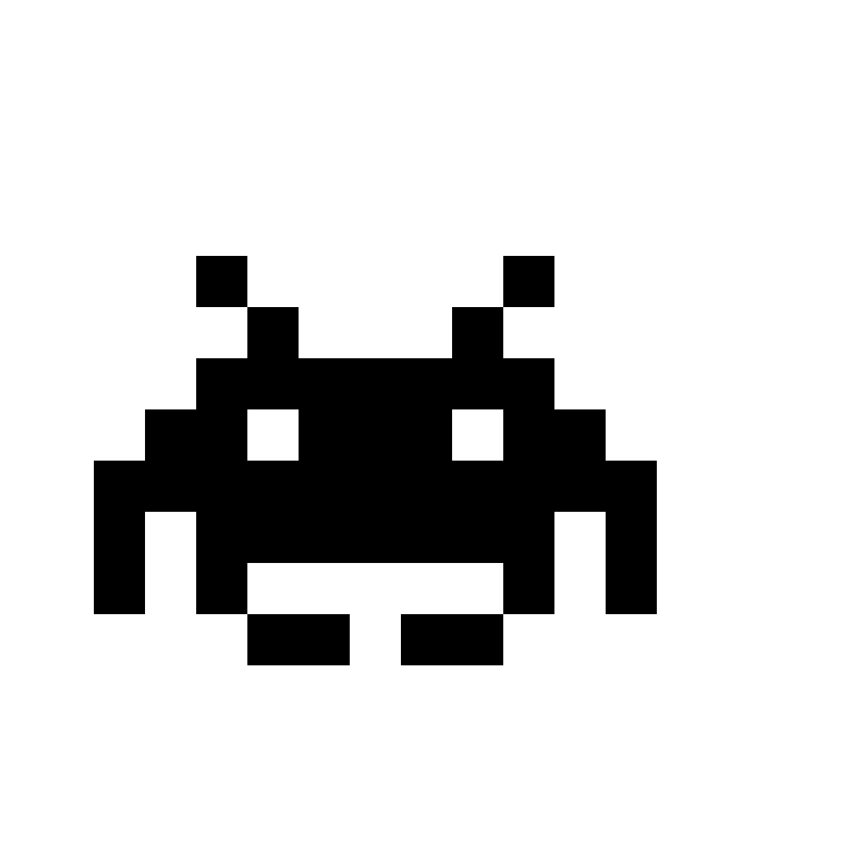 Editing GIF Space Invaders Free online pixel art drawing tool Pixilart