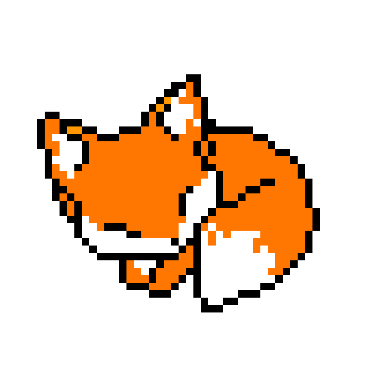 Editing sleepy fox gif Free online pixel art drawing tool Pixilart