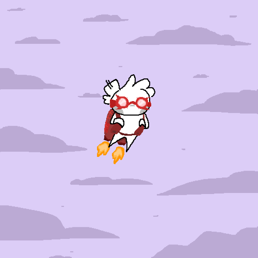 Pixilart Jetpack Gif by IceBell