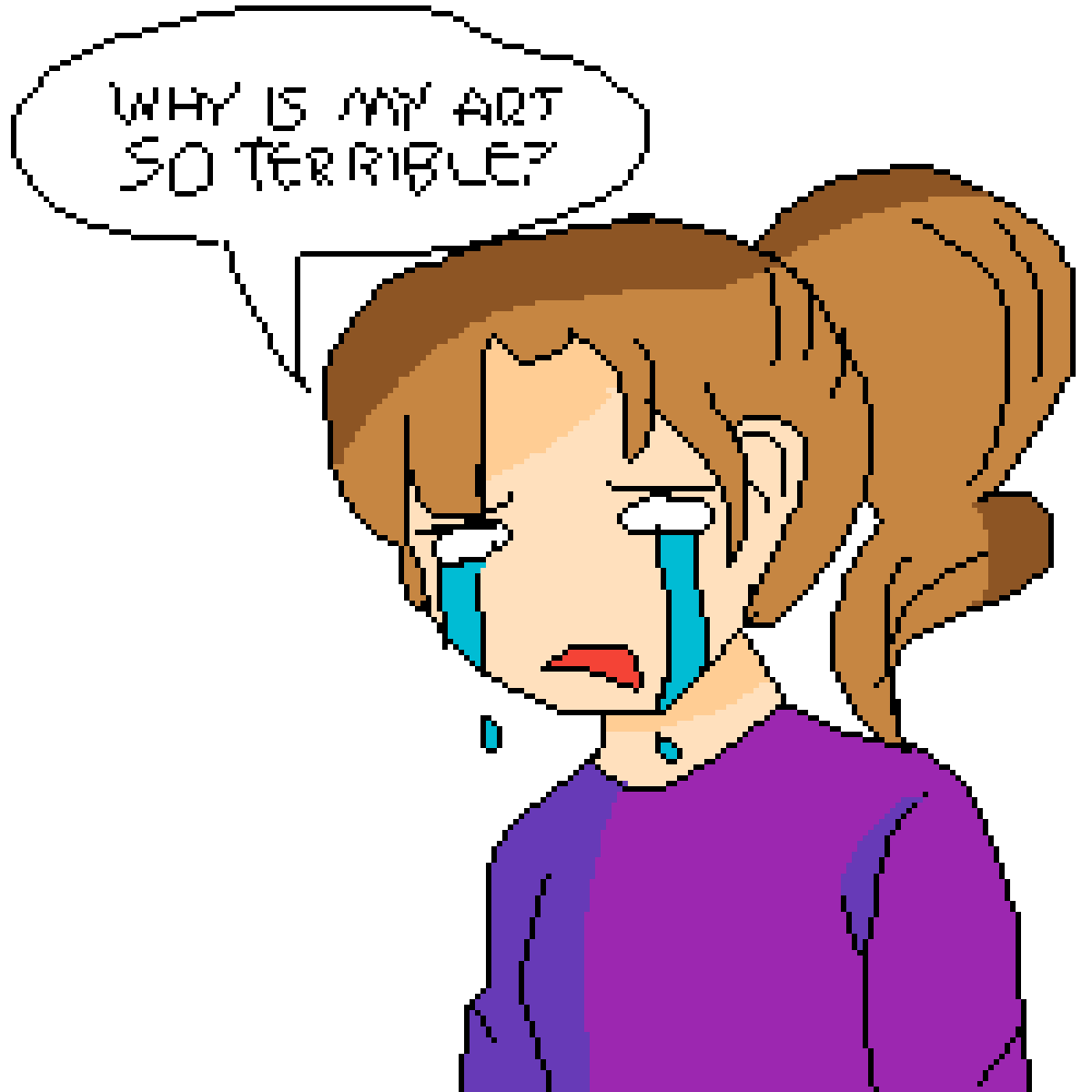 Pixilart Why Is My Art So Terrible? by Sugar88