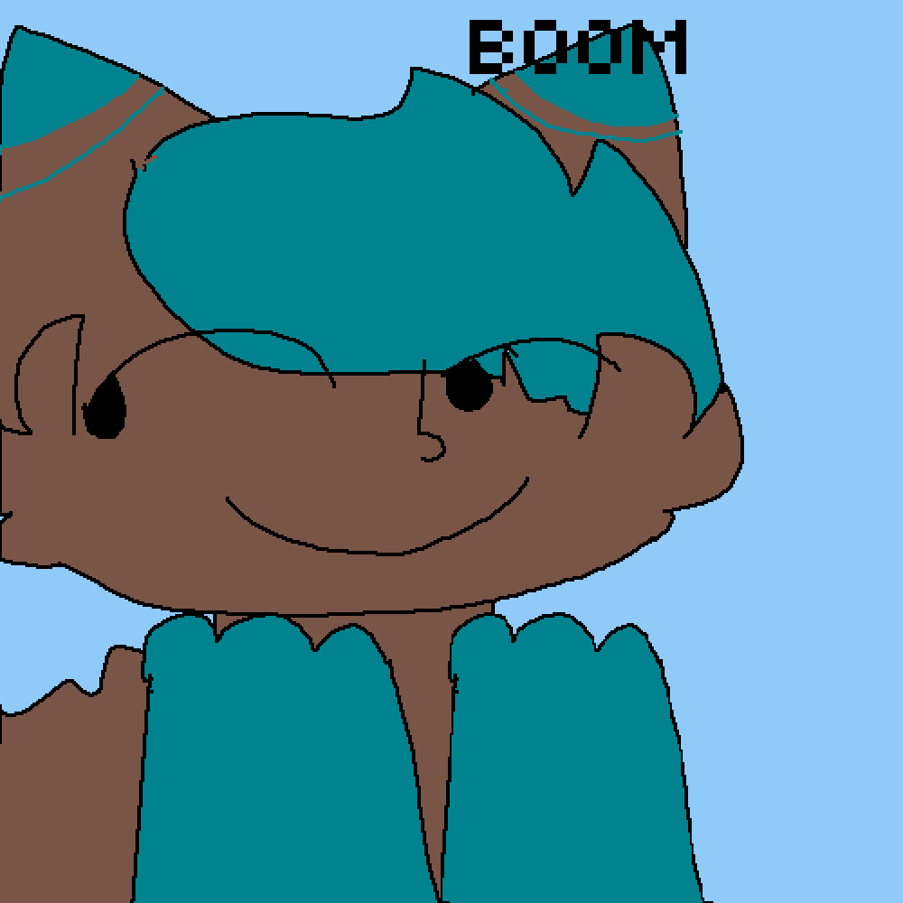Pixilart Boom x4 meme by Toxiclygreen