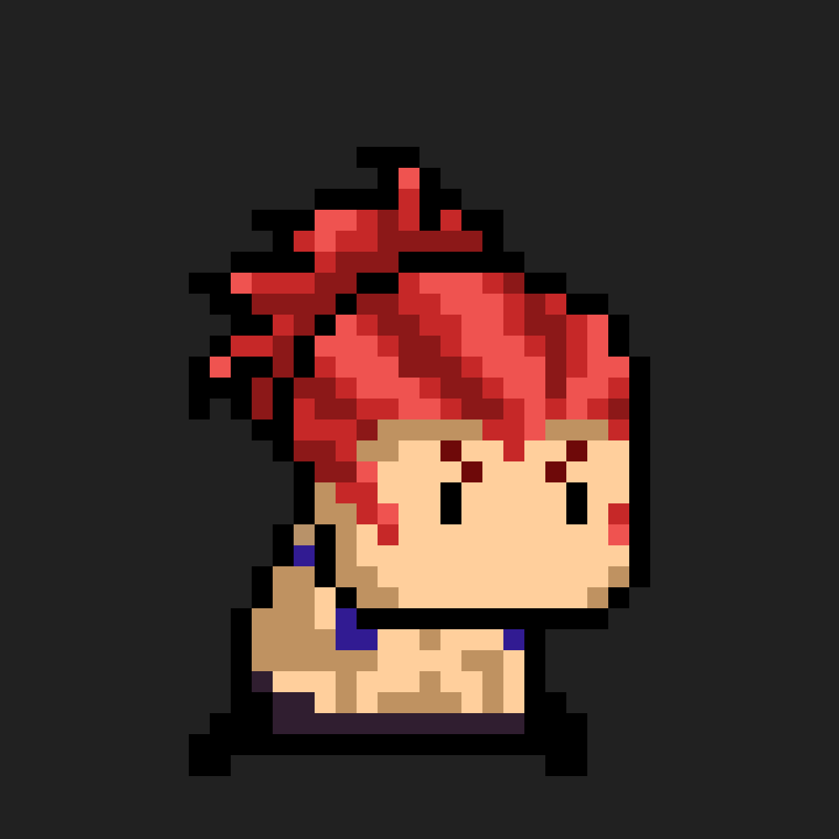 Pixilart Berserker Soul Knight by TheIndiest