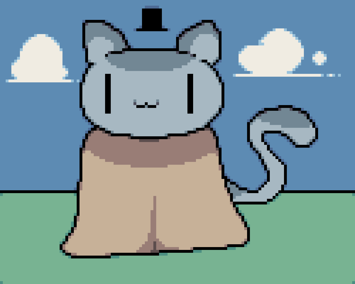 Pixilart - Topcat by Lavakitty