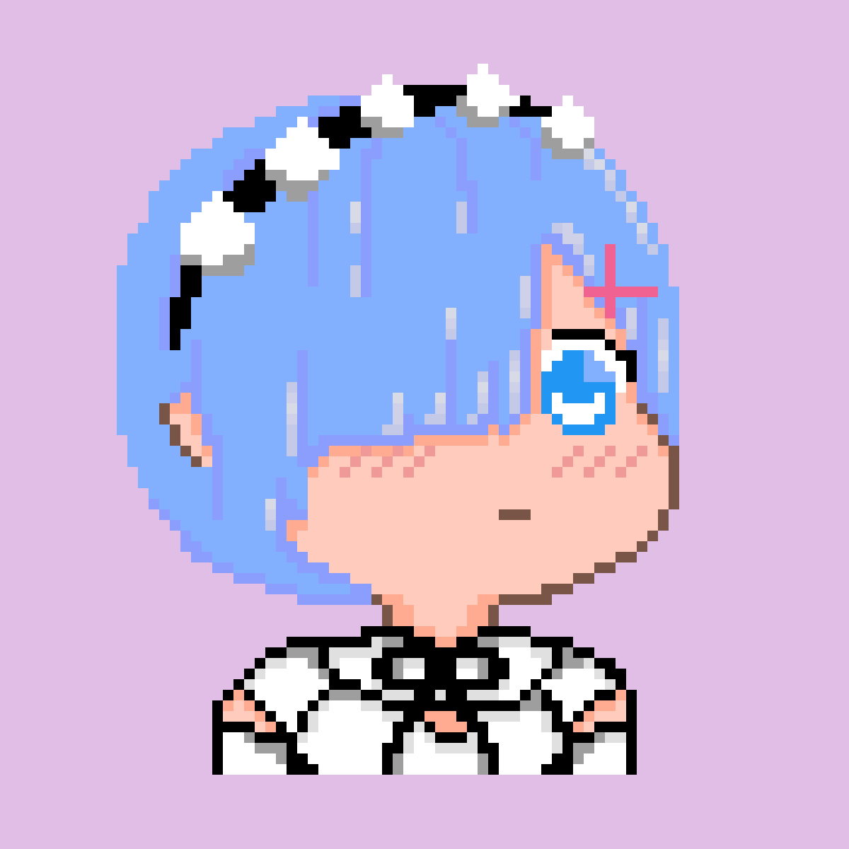 Pixilart Rem gif by kateyouhate