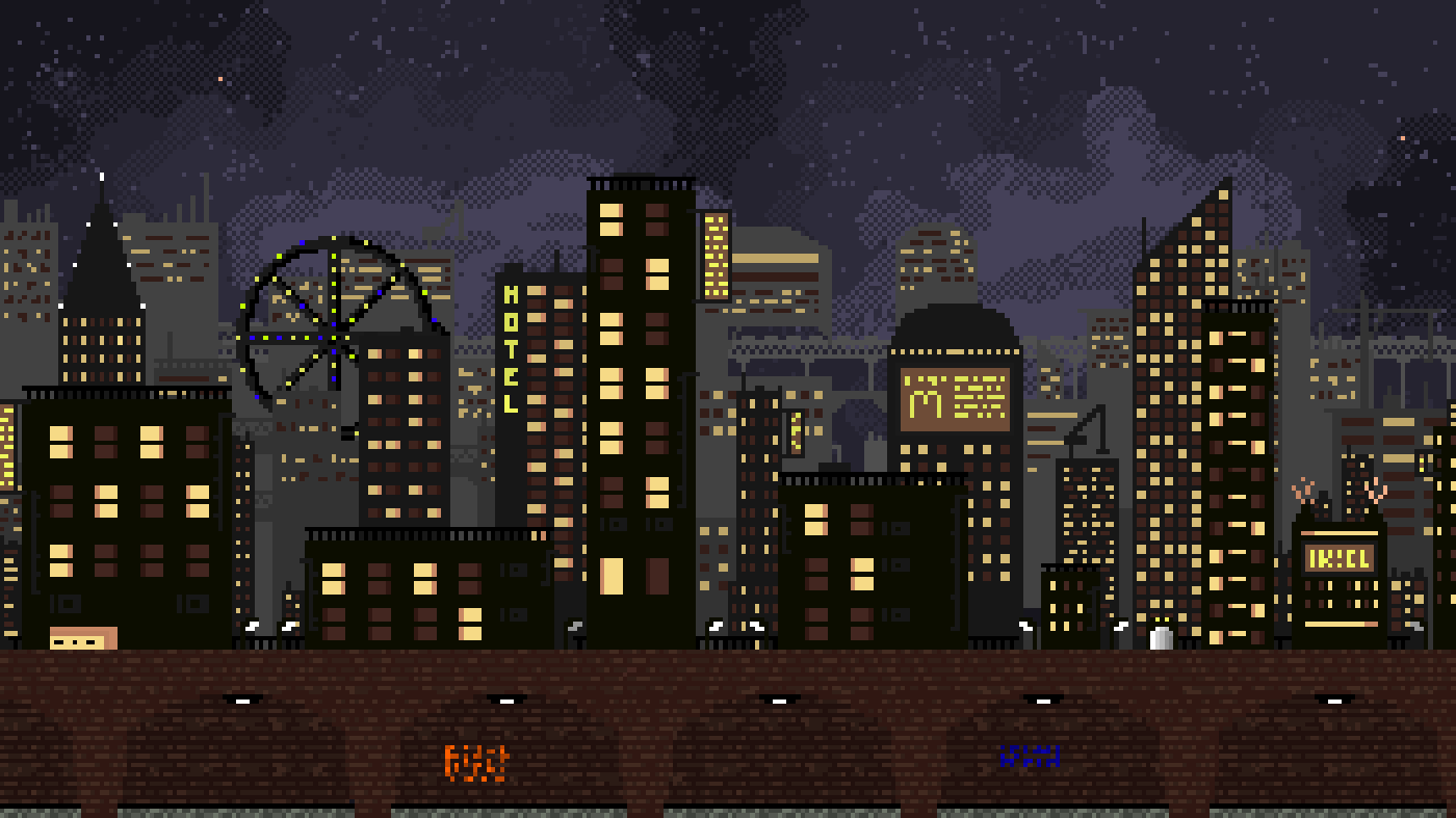 Pixilart Night City by Diogenis
