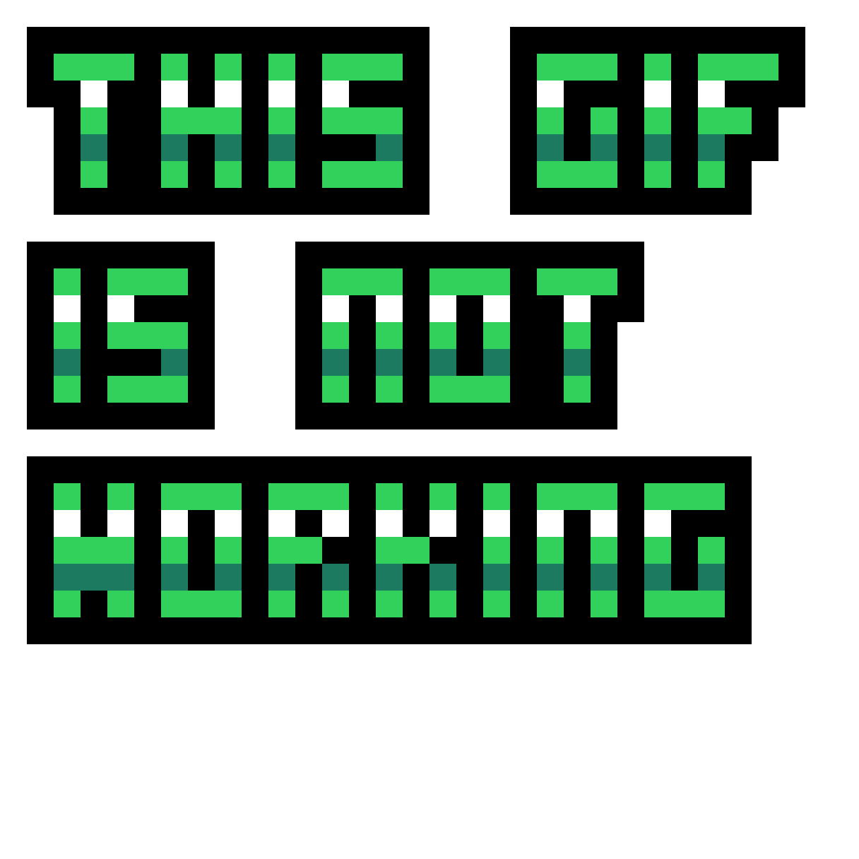 Pixilart the gif is (not) working by bepixel