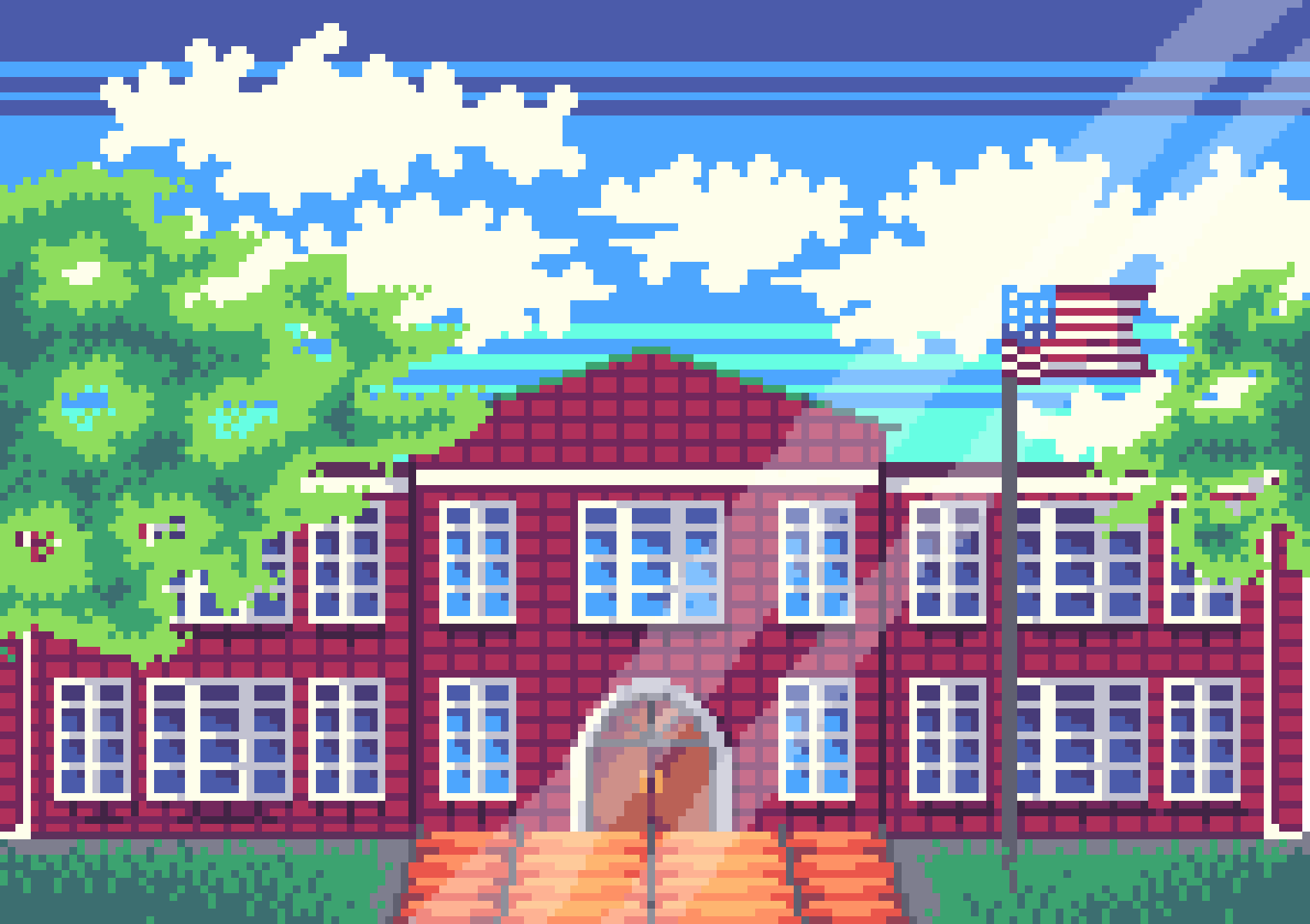 School Building Daily Art Challenge Pixilart