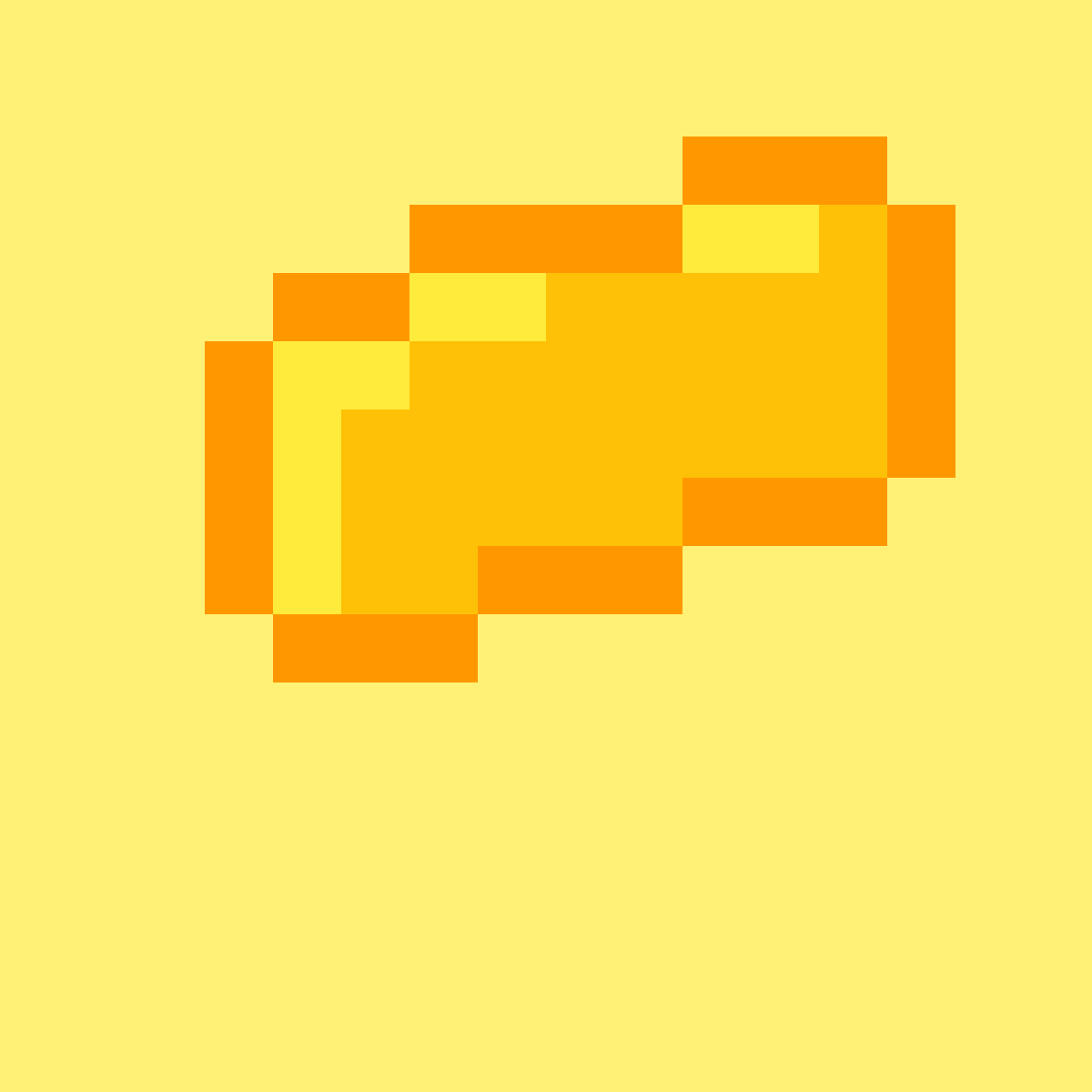 Pixilart Gold Bar by Olwinki