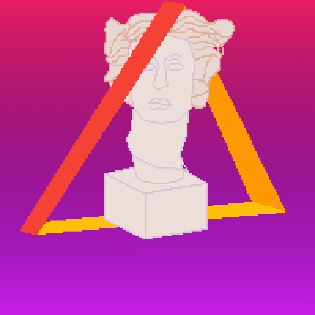 Pixilart Spinning Triangle by equint