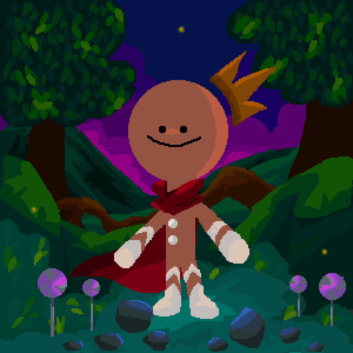 Gingerbread King Daily Art Challenge Pixilart