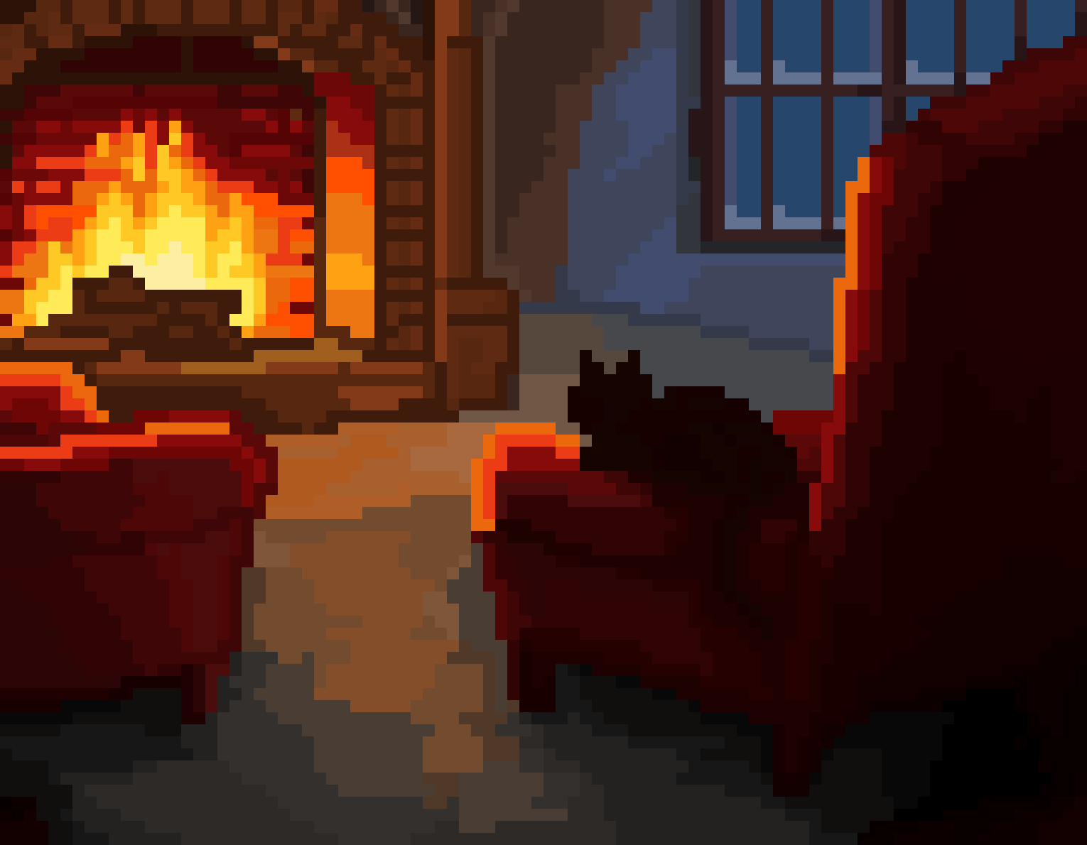 Fireplace Daily Art Challenge Pixilart