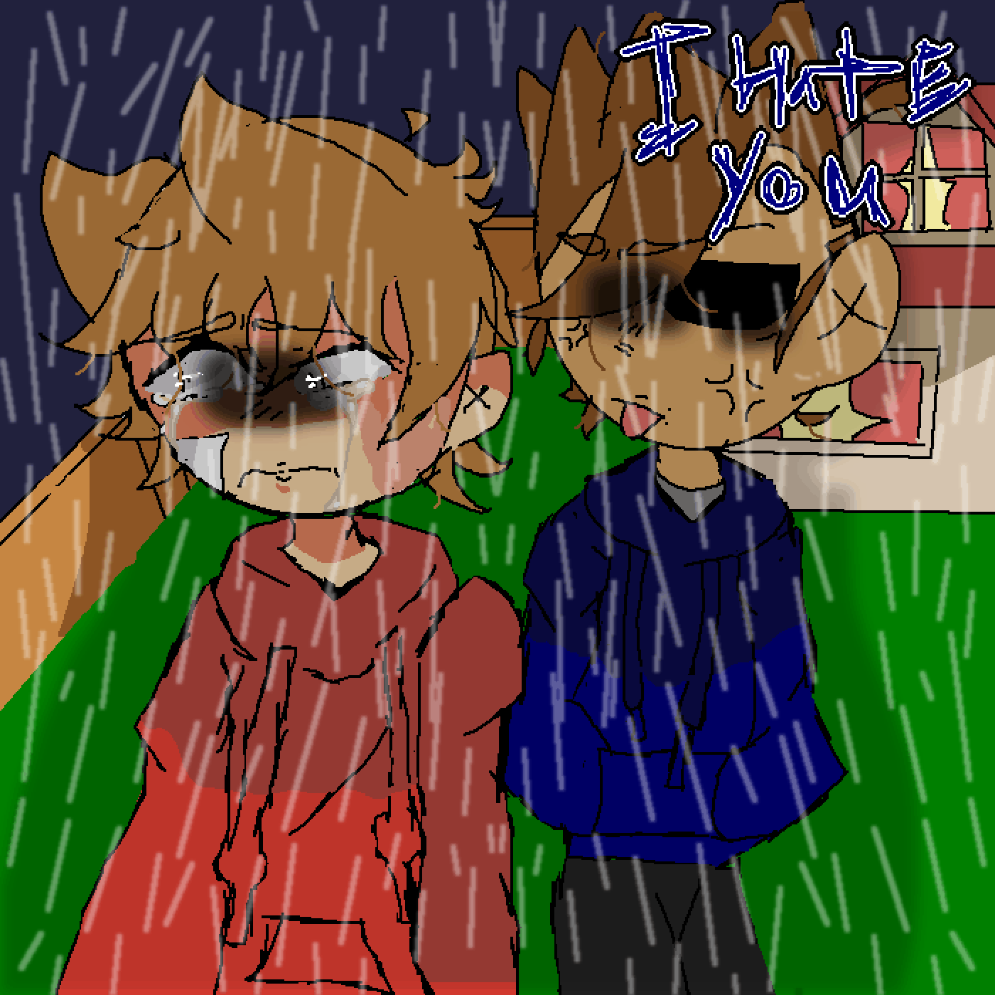 Pixilart tom tord vent sad by TunaNLuna