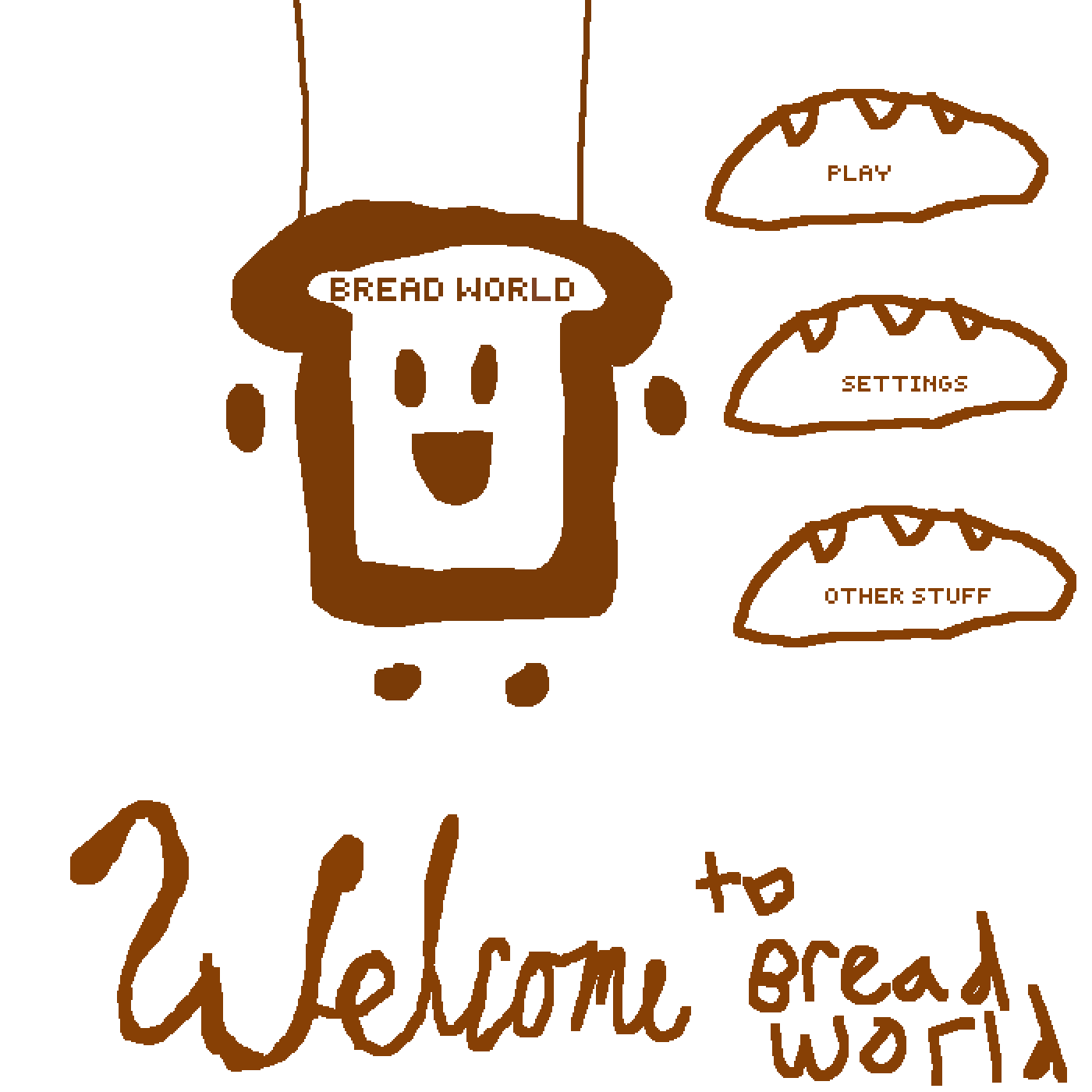 Pixilart Bread world home 🥖 by WhoBeMe