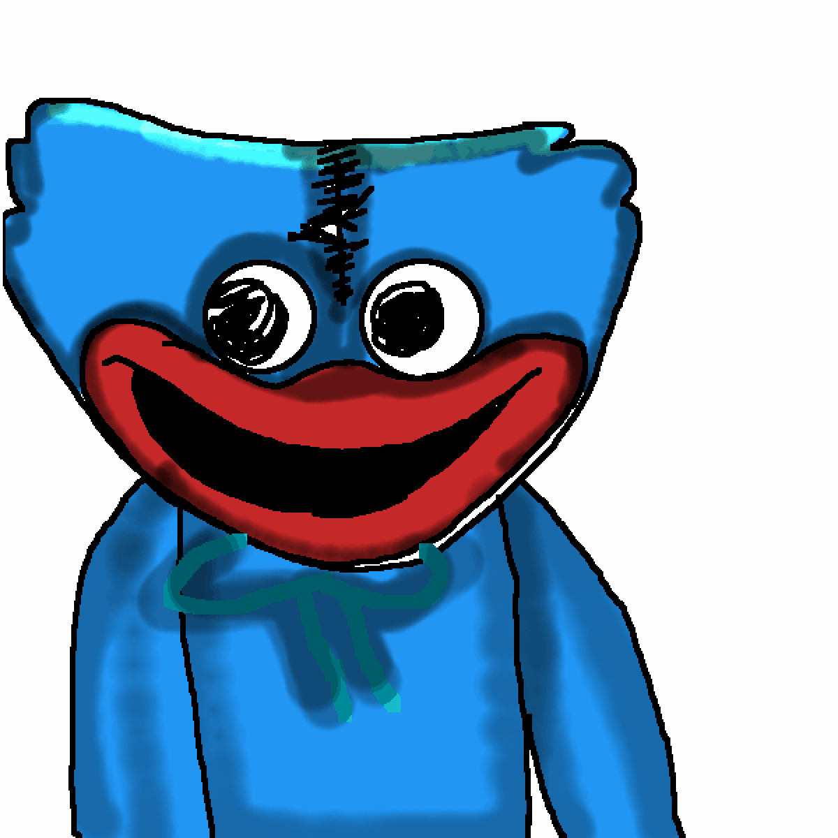 Pixilart Huggy wuggy Animation by CARTOONRAD