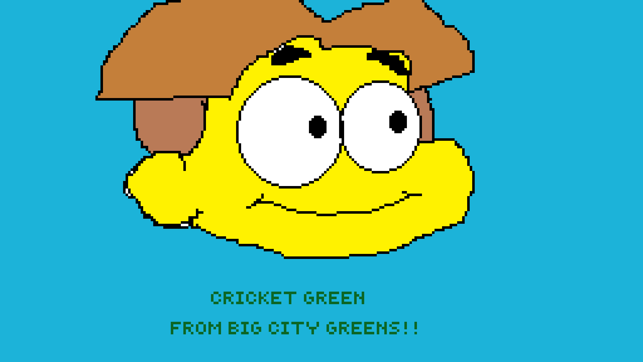 Pixilart Cricket Green by XxBlitzoRodeoxX