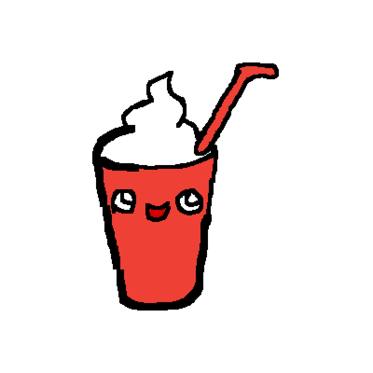 Pixilart Milkshake by Naathe10
