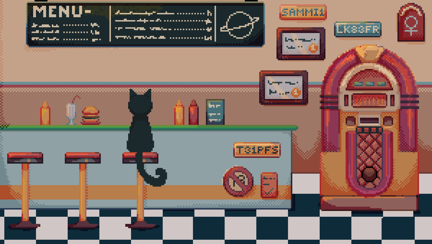 Retro Diner Daily Art Challenge Pixilart