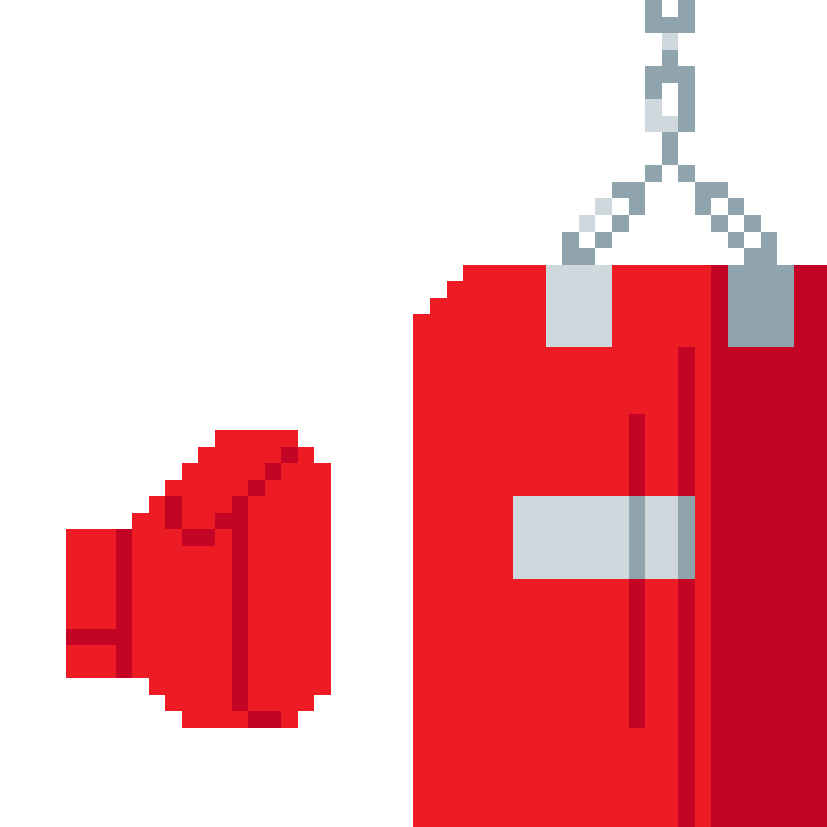 Pixilart Punching bag by Coldmacs