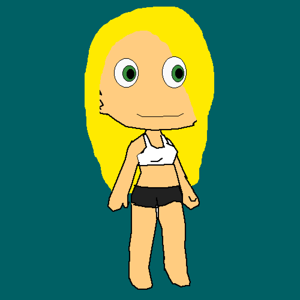 Pixilart gacha body base by LuckyTheDucky