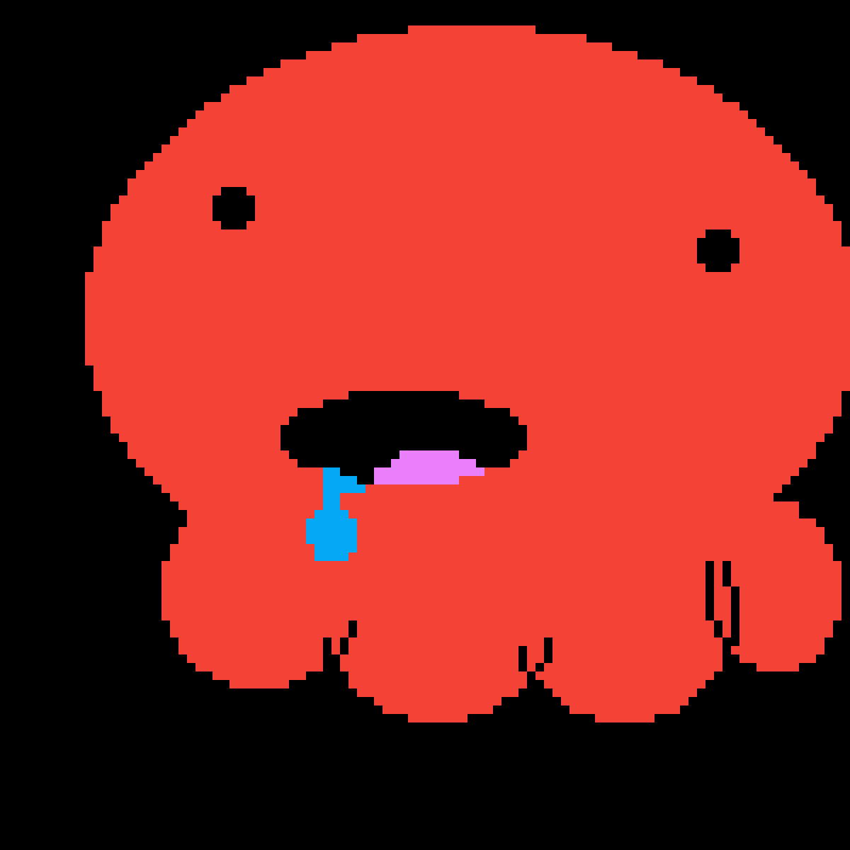 Pixilart octopuss by jacoble