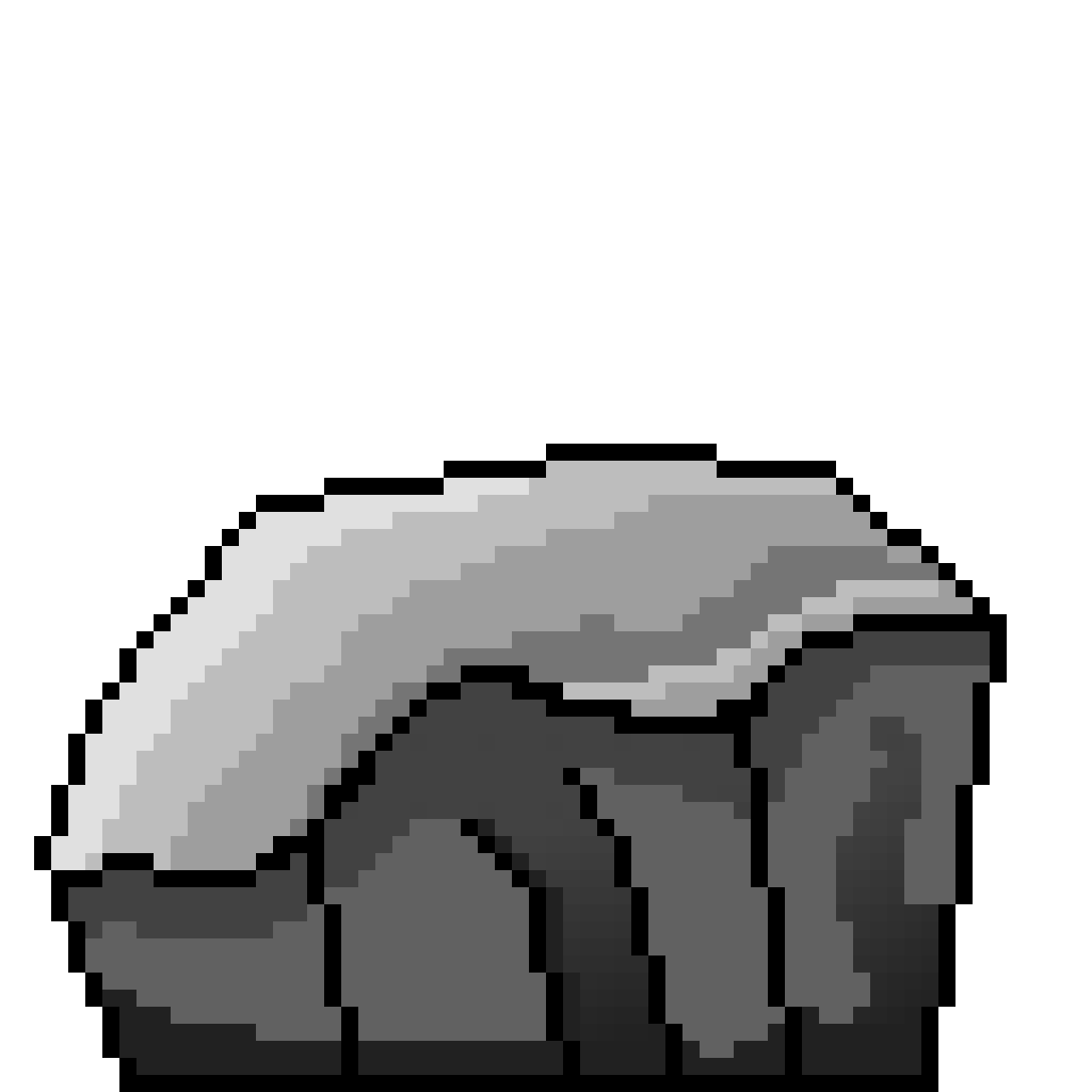 Iron Ingot Pixel Art