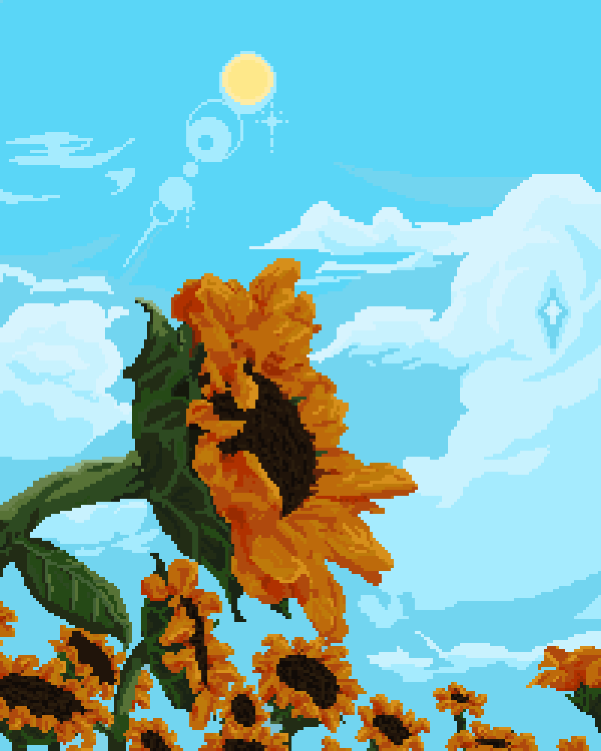 Pixilart Flower animation by ImAKiwi