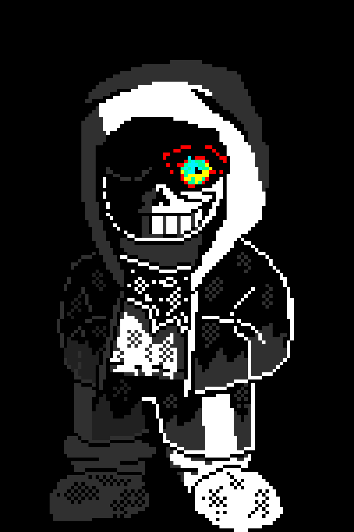 Pixilart Dust!Sans by Angelovania