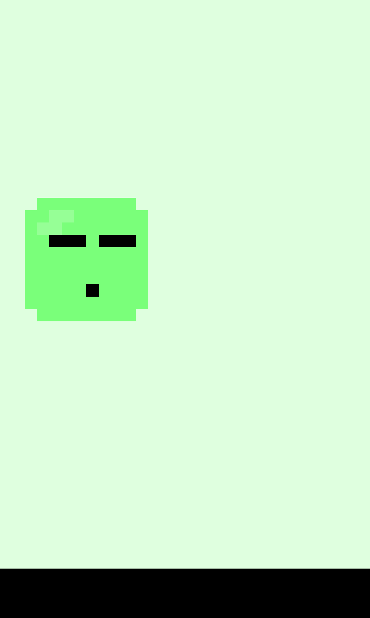 Pixilart Bouncy slime by xCqlone