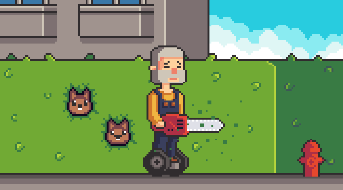 Pixilart Hedge by JHL