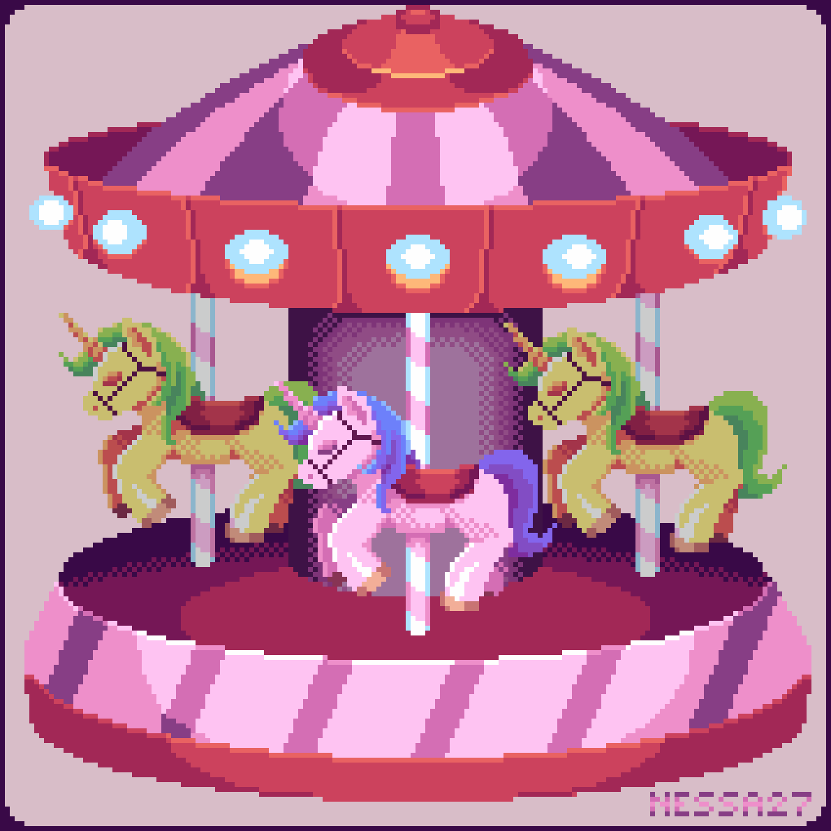 Carousel Daily Art Challenge Pixilart