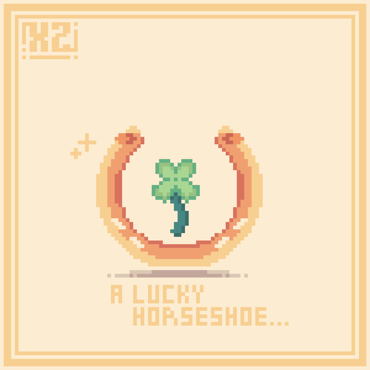 Pixilart A Lucky HorseShoe by XxZackxX