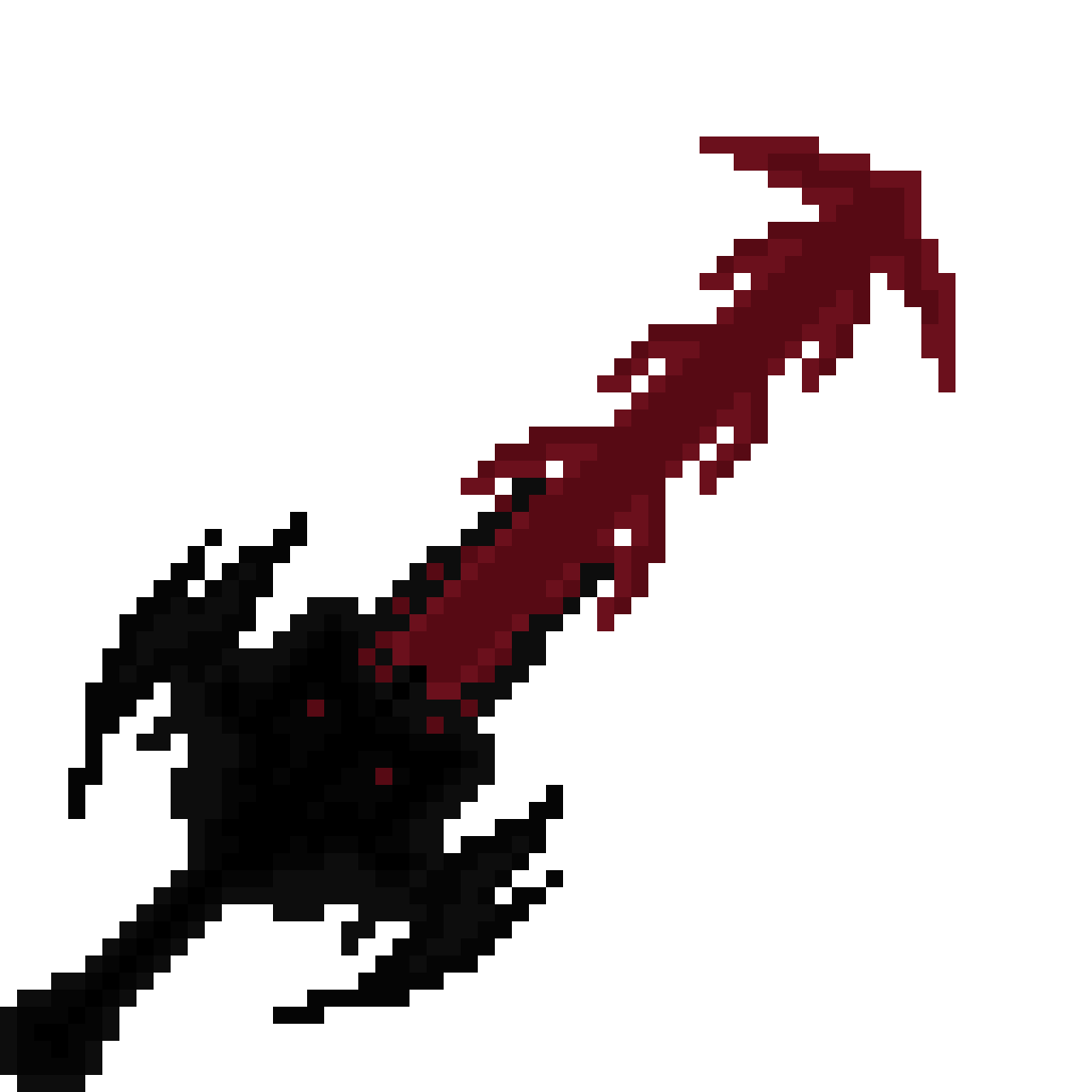 Pixilart Dark blood sword by ValleThePainter